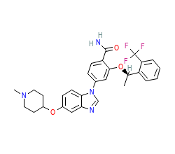2D structure of the orthosteric ligand