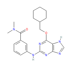 2D structure of the orthosteric ligand