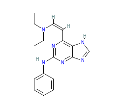 2D structure of the orthosteric ligand