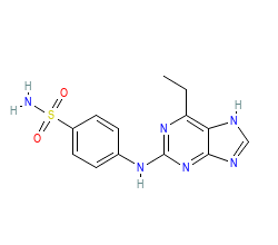 2D structure of the orthosteric ligand