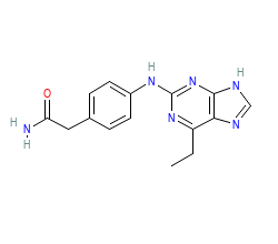2D structure of the orthosteric ligand