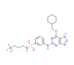 2D structure of the orthosteric ligand