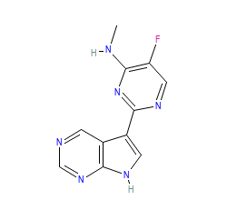 2D structure of the orthosteric ligand