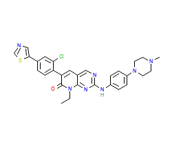 2D structure of the orthosteric ligand