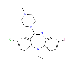 2D structure of the orthosteric ligand