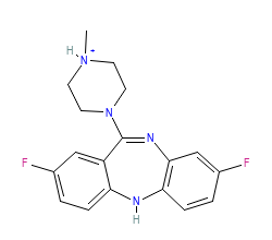 2D structure of the orthosteric ligand