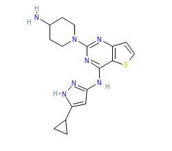 2D structure of the orthosteric ligand