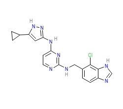 2D structure of the orthosteric ligand