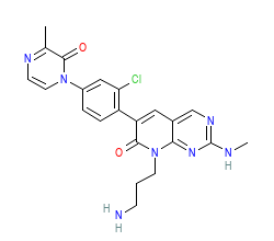 2D structure of the orthosteric ligand