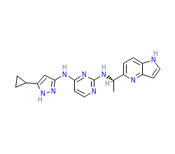 2D structure of the orthosteric ligand