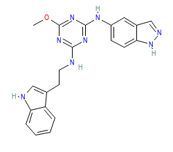 2D structure of the orthosteric ligand