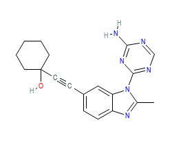 2D structure of the orthosteric ligand