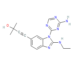 2D structure of the orthosteric ligand
