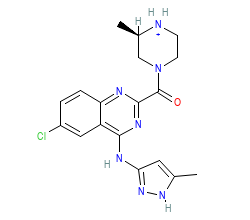 2D structure of the orthosteric ligand