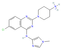 2D structure of the orthosteric ligand