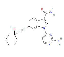 2D structure of the orthosteric ligand
