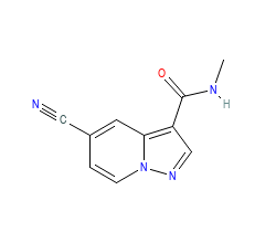 2D structure of the orthosteric ligand