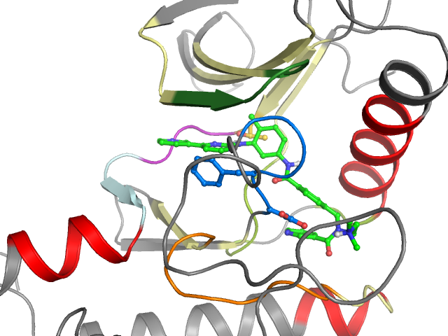 The orthosteric binding pocket