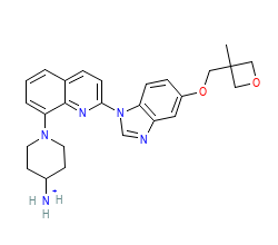 2D structure of the orthosteric ligand