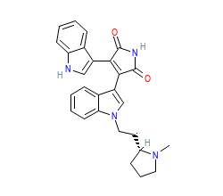 2D structure of the orthosteric ligand