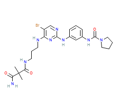 2D structure of the orthosteric ligand