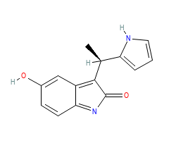 2D structure of the orthosteric ligand