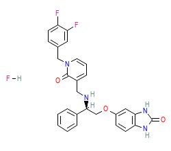 2D structure of the orthosteric ligand