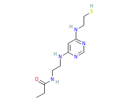 2D structure of the orthosteric ligand