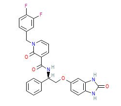 2D structure of the orthosteric ligand