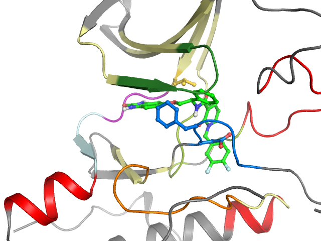 The orthosteric binding pocket