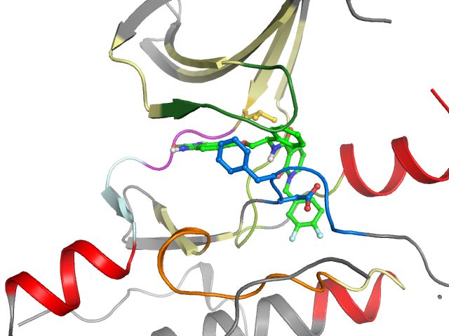 The orthosteric binding pocket