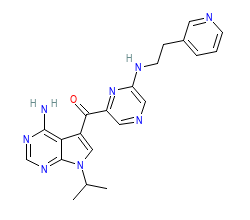 2D structure of the orthosteric ligand