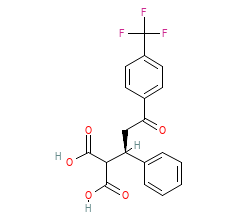 2D structure of the allostericligand