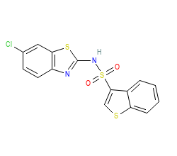 2D structure of the allostericligand