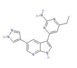 2D structure of the orthosteric ligand