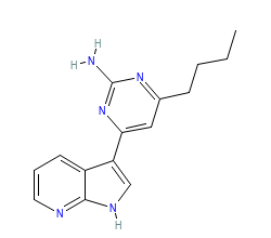 2D structure of the orthosteric ligand