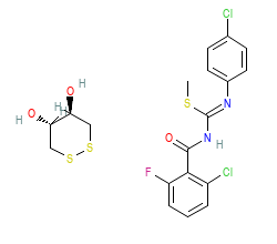 2D structure of the allostericligand