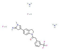 2D structure of the orthosteric ligand