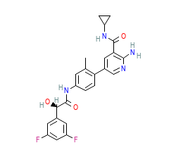 2D structure of the orthosteric ligand