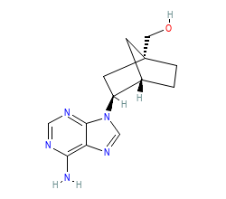 2D structure of the orthosteric ligand
