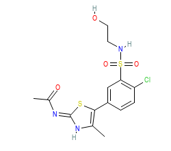 2D structure of the orthosteric ligand