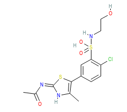 2D structure of the orthosteric ligand