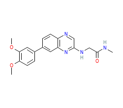 2D structure of the orthosteric ligand