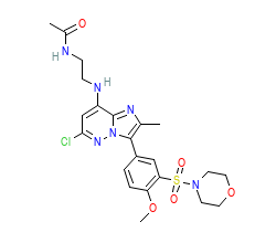 2D structure of the orthosteric ligand