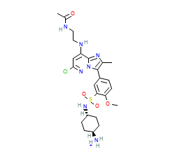 2D structure of the orthosteric ligand