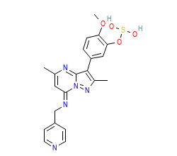 2D structure of the orthosteric ligand
