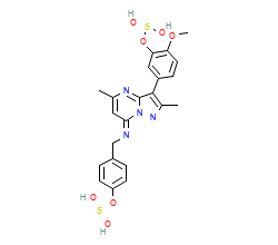 2D structure of the orthosteric ligand