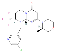2D structure of the orthosteric ligand