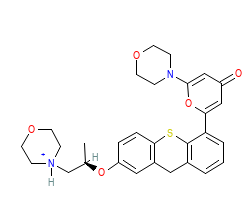 2D structure of the orthosteric ligand