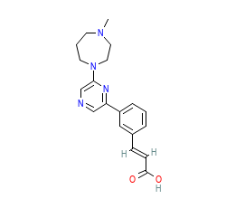 2D structure of the orthosteric ligand